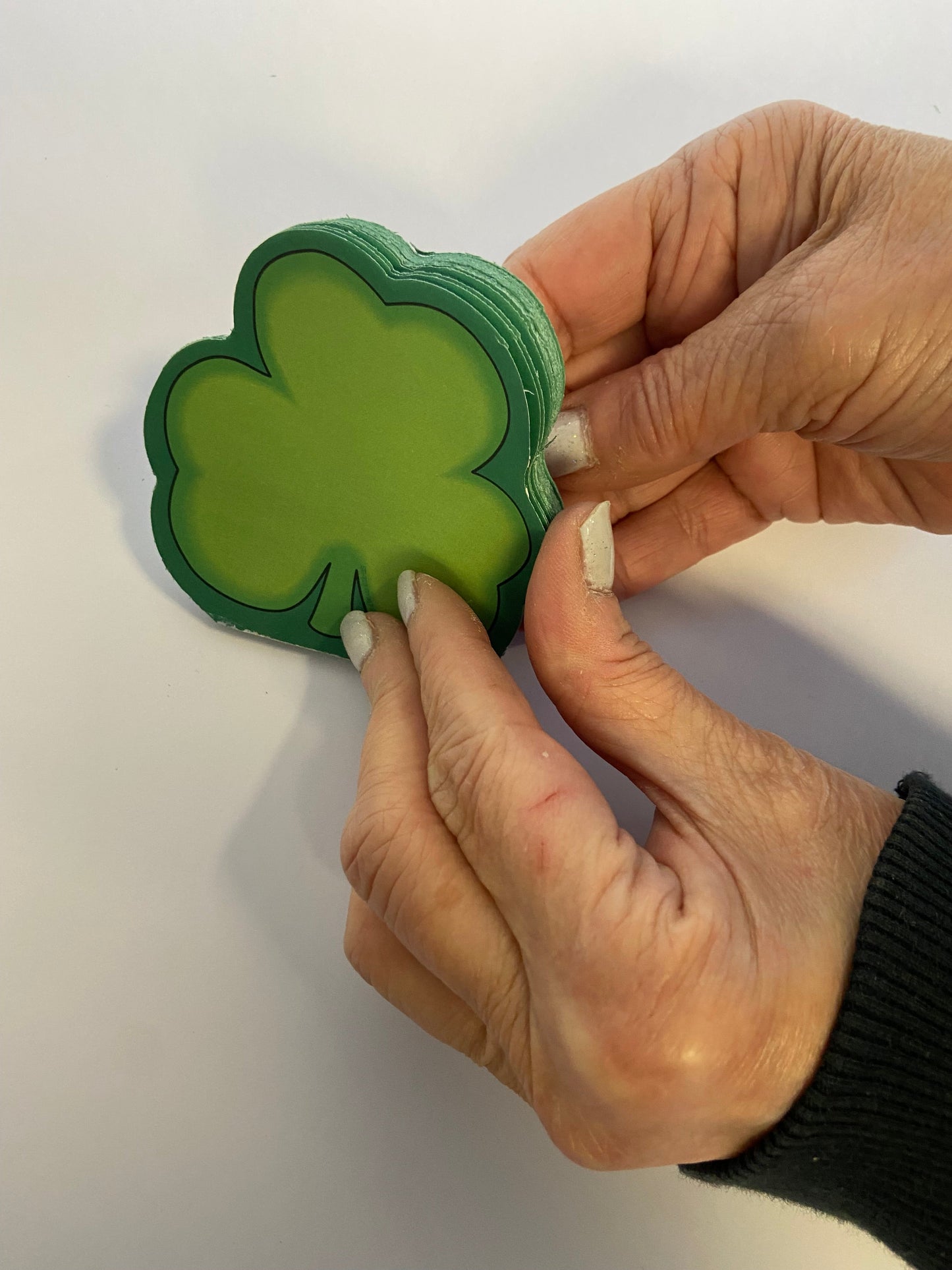 SHAPES ETC. Mini Notepad - Shamrock-3