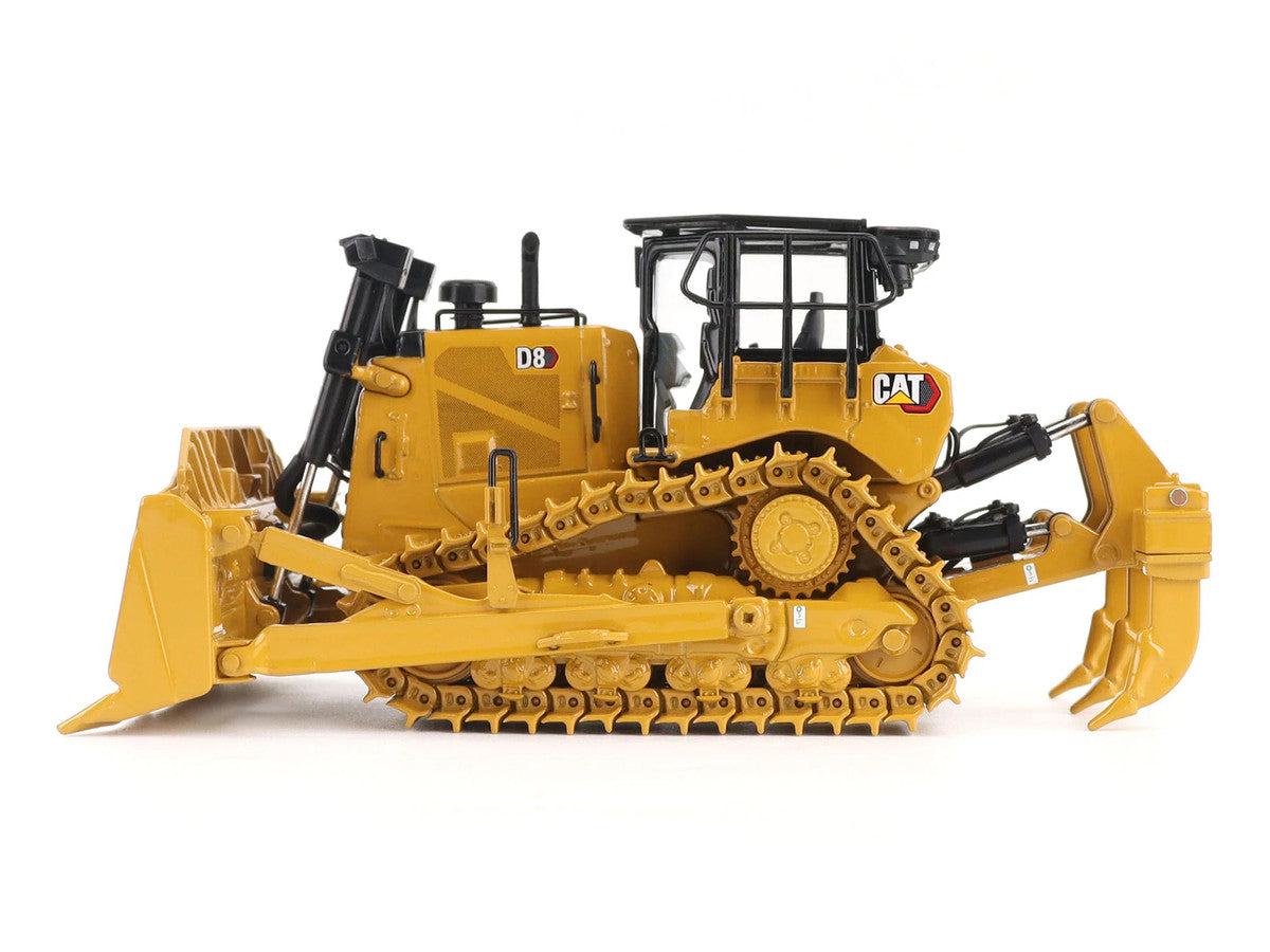 CAT Caterpillar D8 Track-Type Dozer (Standard Configuration) Yellow "High Line" Series  1/50 Diecast Model by Diecast Masters-3