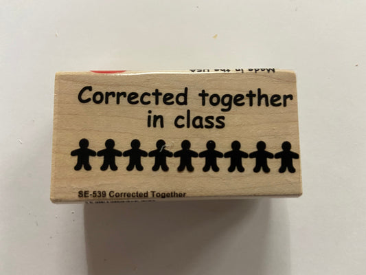 SHAPES ETC.  Teacher's Stamp - Corrected Together-0
