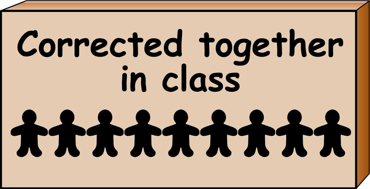 SHAPES ETC.  Teacher's Stamp - Corrected Together-2