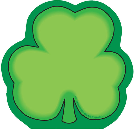 SHAPES ETC. Mini Notepad - Shamrock-0