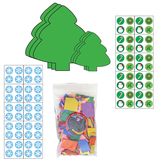 SHAPES ETC. Christmas Tree Deluxe Activity Kit-0
